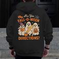 Retro Are You Fall O Ween Directions Ghost Teacher Spooky Men Zip Up Hoodie Back Print, funny design Retro Are You Fall O Ween Directions Ghost Teacher Spooky Men Zip Up Hoodie Back Print, funny design