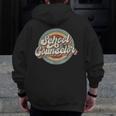 Retro School Counselor Back To School Teacher Squad Crew Men Zip Up Hoodie Back Print, funny design Retro School Counselor Back To School Teacher Squad Crew Men Zip Up Hoodie Back Print, funny design