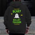 Scary Ballet Teacher Costume Halloween Lazy Easy Men Zip Up Hoodie Back Print, funny design Scary Ballet Teacher Costume Halloween Lazy Easy Men Zip Up Hoodie Back Print, funny design