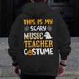This Is My Scary Music Teacher Halloween Costumes Pajama Men Zip Up Hoodie Back Print, funny design This Is My Scary Music Teacher Halloween Costumes Pajama Men Zip Up Hoodie Back Print, funny design