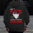 This Is My Scary Science Teacher Costume Ghost Halloween Men Zip Up Hoodie Back Print, Science Teacher Gifts, funny design This Is My Scary Science Teacher Costume Ghost Halloween Men Zip Up Hoodie Back Print, Science Teacher Gifts, funny design