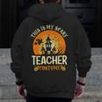 This Is My Scary Teacher Costume Halloween Men Zip Up Hoodie Back Print, funny design This Is My Scary Teacher Costume Halloween Men Zip Up Hoodie Back Print, funny design