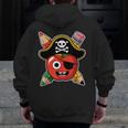 School International Talk Like A Pirate Day Pirate Teacher Men Zip Up Hoodie Back Print, funny design School International Talk Like A Pirate Day Pirate Teacher Men Zip Up Hoodie Back Print, funny design