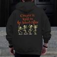 School Office Clerk Creepin' It Real HALLOWEEN Teacher Shirt Men Zip Up Hoodie Back Print, funny design School Office Clerk Creepin' It Real HALLOWEEN Teacher Shirt Men Zip Up Hoodie Back Print, funny design