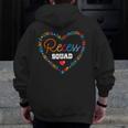 School For Teachers Students Monitor Recess Crew Team Men Zip Up Hoodie Back Print, funny design School For Teachers Students Monitor Recess Crew Team Men Zip Up Hoodie Back Print, funny design