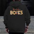Science Of Reading ELA Teachers Thankful For Books Men Zip Up Hoodie Back Print, Science Teacher Gifts, funny design