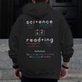 Science Of Reading Morphology Syllable Intervention Teacher Men Zip Up Hoodie Back Print, Science Teacher Gifts, funny design Science Of Reading Morphology Syllable Intervention Teacher Men Zip Up Hoodie Back Print, Science Teacher Gifts, funny design