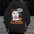 Science Teacher Cute Ghost Halloween Teacher Men Women Men Zip Up Hoodie Back Print, Science Teacher Gifts, funny design Science Teacher Cute Ghost Halloween Teacher Men Women Men Zip Up Hoodie Back Print, Science Teacher Gifts, funny design