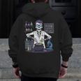 Science Teacher Halloween Skeleton Scientist Chemistry Men Zip Up Hoodie Back Print, Science Teacher Gifts, funny design Science Teacher Halloween Skeleton Scientist Chemistry Men Zip Up Hoodie Back Print, Science Teacher Gifts, funny design
