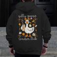 Silly Goose Teachers Club Cozy Fall Teacher Men Zip Up Hoodie Back Print, funny design Silly Goose Teachers Club Cozy Fall Teacher Men Zip Up Hoodie Back Print, funny design