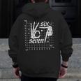 Six Seven Coordinate 67 Skeleton Math Teacher 67 Men Zip Up Hoodie Back Print, funny design Six Seven Coordinate 67 Skeleton Math Teacher 67 Men Zip Up Hoodie Back Print, funny design