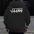 Sixty Seven 67 Meme Square Root 4489 Slang Math Teacher Men Zip Up Hoodie Back Print, funny design Sixty Seven 67 Meme Square Root 4489 Slang Math Teacher Men Zip Up Hoodie Back Print, funny design