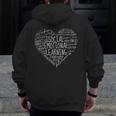 Social Emotional Learning Heart Counselor Teacher SEL Kind Men Zip Up Hoodie Back Print, funny design Social Emotional Learning Heart Counselor Teacher SEL Kind Men Zip Up Hoodie Back Print, funny design