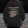 Social Studies Is Relevant History Teacher History Buff Men Zip Up Hoodie Back Print, History Teacher Gifts, funny design Social Studies Is Relevant History Teacher History Buff Men Zip Up Hoodie Back Print, History Teacher Gifts, funny design