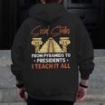 Social Studies Teacher World History Teacher Men Women Men Zip Up Hoodie Back Print, History Teacher Gifts, funny design Social Studies Teacher World History Teacher Men Women Men Zip Up Hoodie Back Print, History Teacher Gifts, funny design