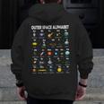 Space Alphabet Galaxy Astronaut Planets Student Teacher Men Zip Up Hoodie Back Print, funny design Space Alphabet Galaxy Astronaut Planets Student Teacher Men Zip Up Hoodie Back Print, funny design