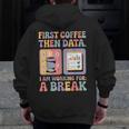 Special Education First Coffee Then Data Retro SPED Teacher Men Zip Up Hoodie Back Print, funny design Special Education First Coffee Then Data Retro SPED Teacher Men Zip Up Hoodie Back Print, funny design