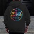 Special Education Squad Dream Team SPED Teacher Back School Men Zip Up Hoodie Back Print, funny design Special Education Squad Dream Team SPED Teacher Back School Men Zip Up Hoodie Back Print, funny design