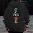 SPED Squad Elf Teacher Matching Christmas Party Pajama Men Zip Up Hoodie Back Print, funny design SPED Squad Elf Teacher Matching Christmas Party Pajama Men Zip Up Hoodie Back Print, funny design
