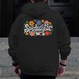 Speducator Special Education Teacher Teaching SPED Men Zip Up Hoodie Back Print, funny design
