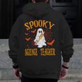 Spooky Science Teacher Ghost Halloween School Women Men Zip Up Hoodie Back Print, Science Teacher Gifts, funny design Spooky Science Teacher Ghost Halloween School Women Men Zip Up Hoodie Back Print, Science Teacher Gifts, funny design