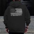 Square Root 4489 Slang Math Teacher Six Seven 6 7 USA Flag Men Zip Up Hoodie Back Print, funny design
