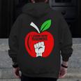 I Stand With Teachers Tshirt Men Zip Up Hoodie Back Print, funny design I Stand With Teachers Tshirt Men Zip Up Hoodie Back Print, funny design