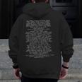 Standard Model Lagrangian Higgs Boson Physics Teacher Men Zip Up Hoodie Back Print, funny design