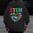 STEM Science Technology Engineering Math Teacher Men Zip Up Hoodie Back Print, Science Teacher Gifts, funny design STEM Science Technology Engineering Math Teacher Men Zip Up Hoodie Back Print, Science Teacher Gifts, funny design