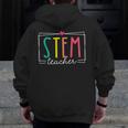 STEM Teacher Science Appreciation Women Back To School Men Zip Up Hoodie Back Print, Science Teacher Gifts, funny design STEM Teacher Science Appreciation Women Back To School Men Zip Up Hoodie Back Print, Science Teacher Gifts, funny design