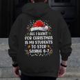 Stop Saying 6-7 Teacher Students 67 Christmas Meme 6 7 Men Zip Up Hoodie Back Print, funny design Stop Saying 6-7 Teacher Students 67 Christmas Meme 6 7 Men Zip Up Hoodie Back Print, funny design