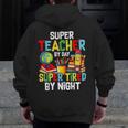 Super Teacher By Day Super Tired By Night Men Zip Up Hoodie Back Print, Super Teacher Gifts, funny design Super Teacher By Day Super Tired By Night Men Zip Up Hoodie Back Print, Super Teacher Gifts, funny design