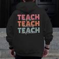 Teach Compassion Kindness Confidence For Teacher Men Zip Up Hoodie Back Print, funny design Teach Compassion Kindness Confidence For Teacher Men Zip Up Hoodie Back Print, funny design