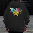 Teach Coquette Bow Teacher Back To School Happy First Day Men Zip Up Hoodie Back Print, funny design Teach Coquette Bow Teacher Back To School Happy First Day Men Zip Up Hoodie Back Print, funny design