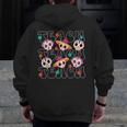 Teach Teacher Dia De Los Muertos Day Of The Dead Sugar Skull Men Zip Up Hoodie Back Print, funny design Teach Teacher Dia De Los Muertos Day Of The Dead Sugar Skull Men Zip Up Hoodie Back Print, funny design