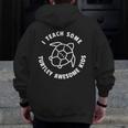 I Teach Some Turtley Awesome Kids Teacher Turtle Pun Men Zip Up Hoodie Back Print, funny design I Teach Some Turtley Awesome Kids Teacher Turtle Pun Men Zip Up Hoodie Back Print, funny design