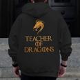 Teacher Of Dragons For Teachers Top Tee T-Shirt Men Zip Up Hoodie Back Print, funny design Teacher Of Dragons For Teachers Top Tee T-Shirt Men Zip Up Hoodie Back Print, funny design