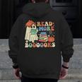 Teacher Halloween Cute Booooks Ghost Read More Books Men Zip Up Hoodie Back Print, funny design Teacher Halloween Cute Booooks Ghost Read More Books Men Zip Up Hoodie Back Print, funny design