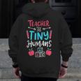 Teacher Preschool Pre K Kindergarten Men Zip Up Hoodie Back Print, funny design Teacher Preschool Pre K Kindergarten Men Zip Up Hoodie Back Print, funny design