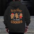 Teacher Of Smart Cookies Gingerbread Christmas Teacher Cute Men Women Kids Men Zip Up Hoodie Back Print, funny design Teacher Of Smart Cookies Gingerbread Christmas Teacher Cute Men Women Kids Men Zip Up Hoodie Back Print, funny design