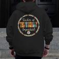 Teacher Of The Visually Impaired Back To School Team For Men Women Girls Kids Men Zip Up Hoodie Back Print, funny design