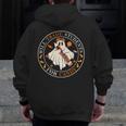 Teacher Will Trade Students For Candy Easy Halloween Costume Men Zip Up Hoodie Back Print, funny design
