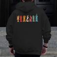Teacher Word In Sign Language Awareness ASL Back To School Men Zip Up Hoodie Back Print, funny design Teacher Word In Sign Language Awareness ASL Back To School Men Zip Up Hoodie Back Print, funny design