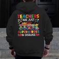 Teachers Are Just Superheroes In Disguise Back To School Men Zip Up Hoodie Back Print, funny design Teachers Are Just Superheroes In Disguise Back To School Men Zip Up Hoodie Back Print, funny design