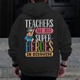Teachers Are Just Superheroes In Disguise Back To School Men Zip Up Hoodie Back Print, funny design Teachers Are Just Superheroes In Disguise Back To School Men Zip Up Hoodie Back Print, funny design