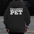 TEACHER'S PET You'Re My Favorite Do Me A Favor Men Zip Up Hoodie Back Print, funny design