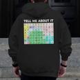 Tell Me About It Speech Language Pathology AAC Sped Teacher Men Zip Up Hoodie Back Print, funny design Tell Me About It Speech Language Pathology AAC Sped Teacher Men Zip Up Hoodie Back Print, funny design