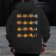Thanksgiving Order Of Operations Quiz Math Teacher Life Men Zip Up Hoodie Back Print, funny design Thanksgiving Order Of Operations Quiz Math Teacher Life Men Zip Up Hoodie Back Print, funny design