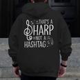 That's a Sharp Not a Hashtag Music Teacher Musicians Men Zip Up Hoodie Back Print, funny design That's a Sharp Not a Hashtag Music Teacher Musicians Men Zip Up Hoodie Back Print, funny design