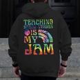 Tie Dye Teaching Social Studies Is My Jam Sunglasses Teacher Men Zip Up Hoodie Back Print, funny design Tie Dye Teaching Social Studies Is My Jam Sunglasses Teacher Men Zip Up Hoodie Back Print, funny design